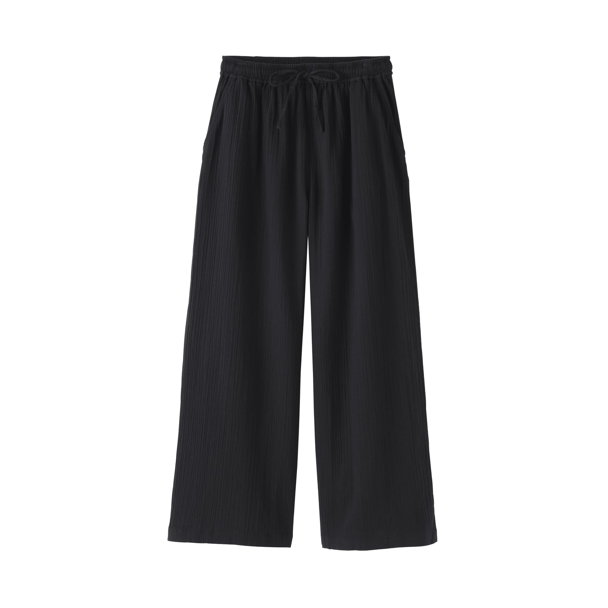 婦人　楊柳ガーゼ　ロングパンツ