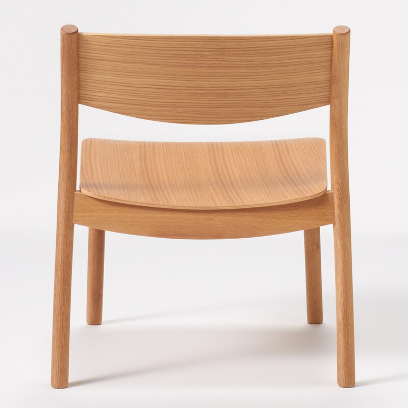無印良品 (MUJI) オーク材 ラウンジチェア 引越し 新生活 一人暮らしに