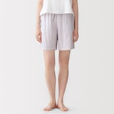 婦人　薄手ガーゼ　ハーフパンツ