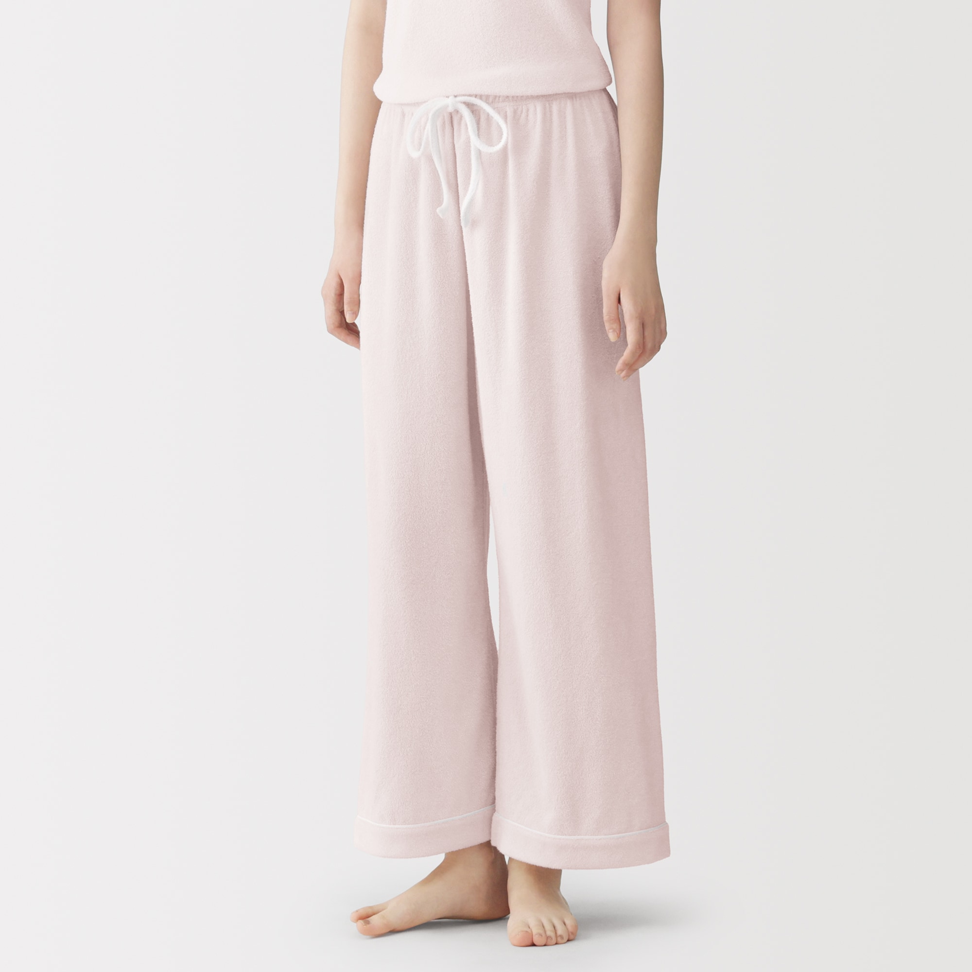 婦人　着るタオル　両面パイル　ロングパンツ