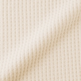 婦人　ざっくり編んだ　長袖カーディガン