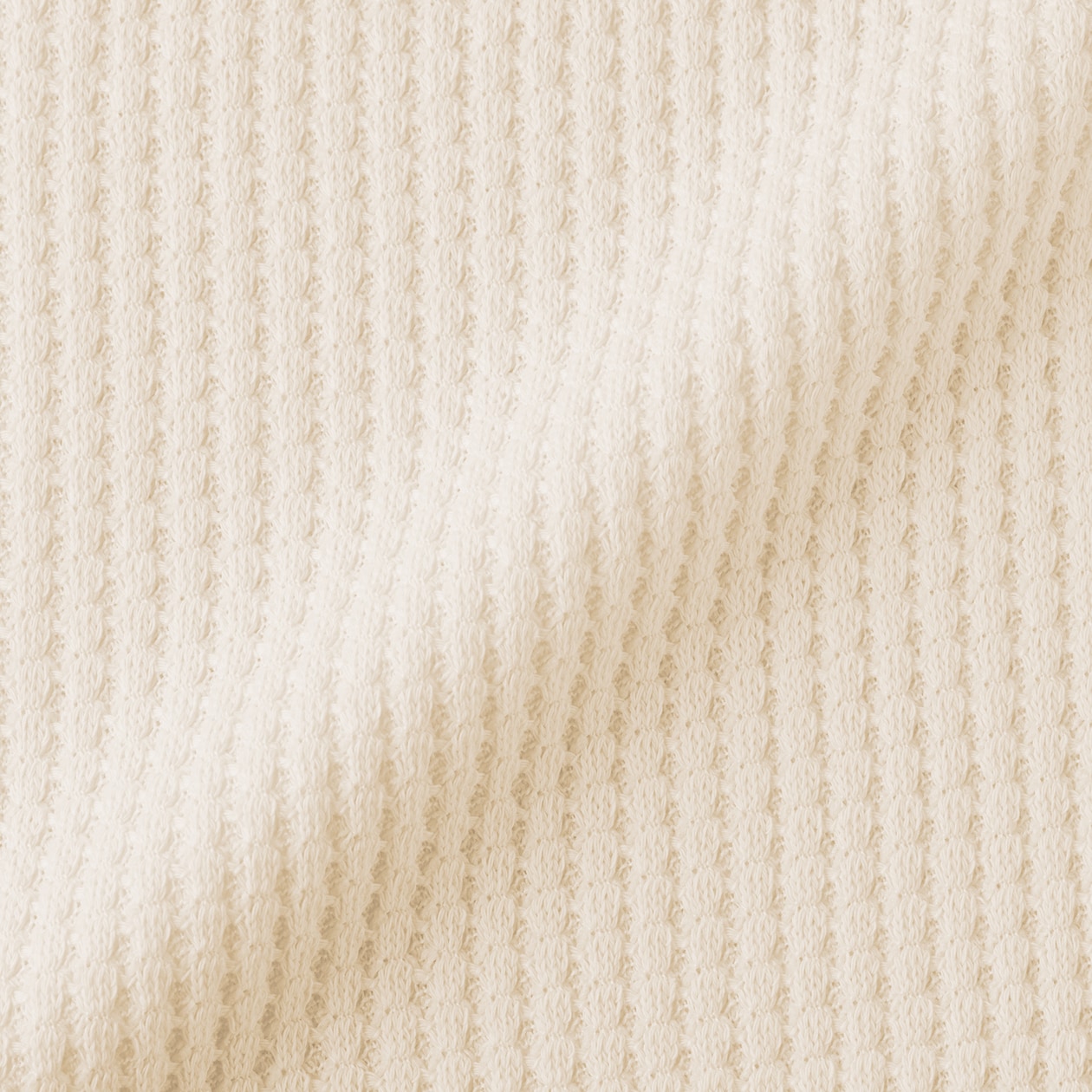 婦人　ざっくり編んだ　長袖カーディガン