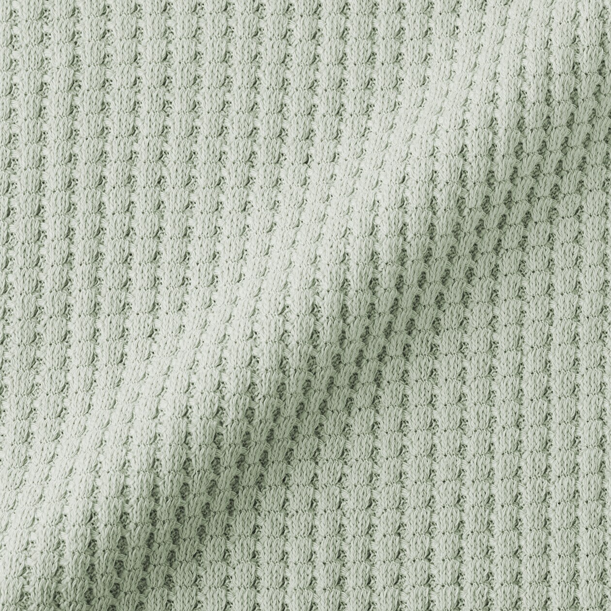 婦人　ざっくり編んだ　長袖カーディガン