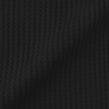 婦人　ざっくり編んだ　ロングパンツ