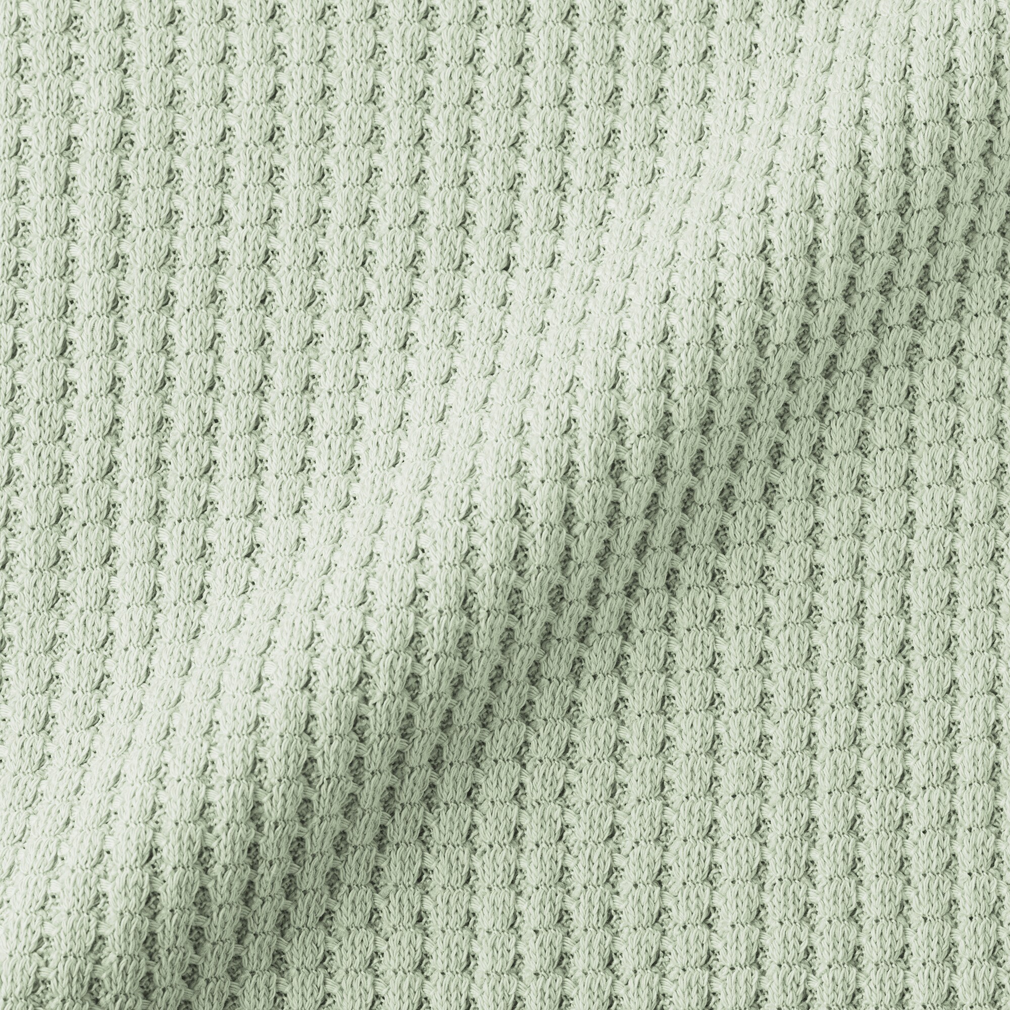 婦人　ざっくり編んだ　ロングパンツ