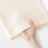 婦人　ざっくり編んだ　ロングパンツ