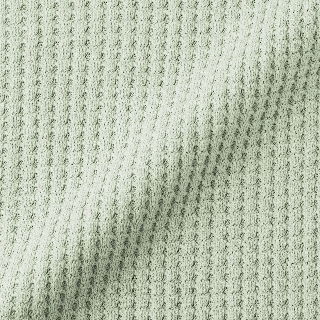 婦人　ざっくり編んだ　ロングパンツ