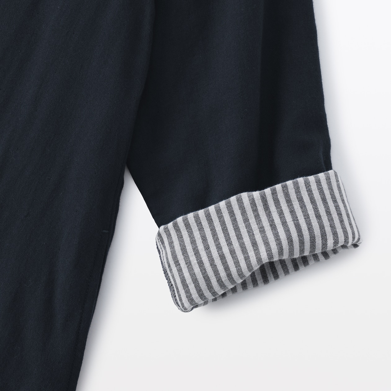 婦人　四重ガーゼ　長袖ワンピース