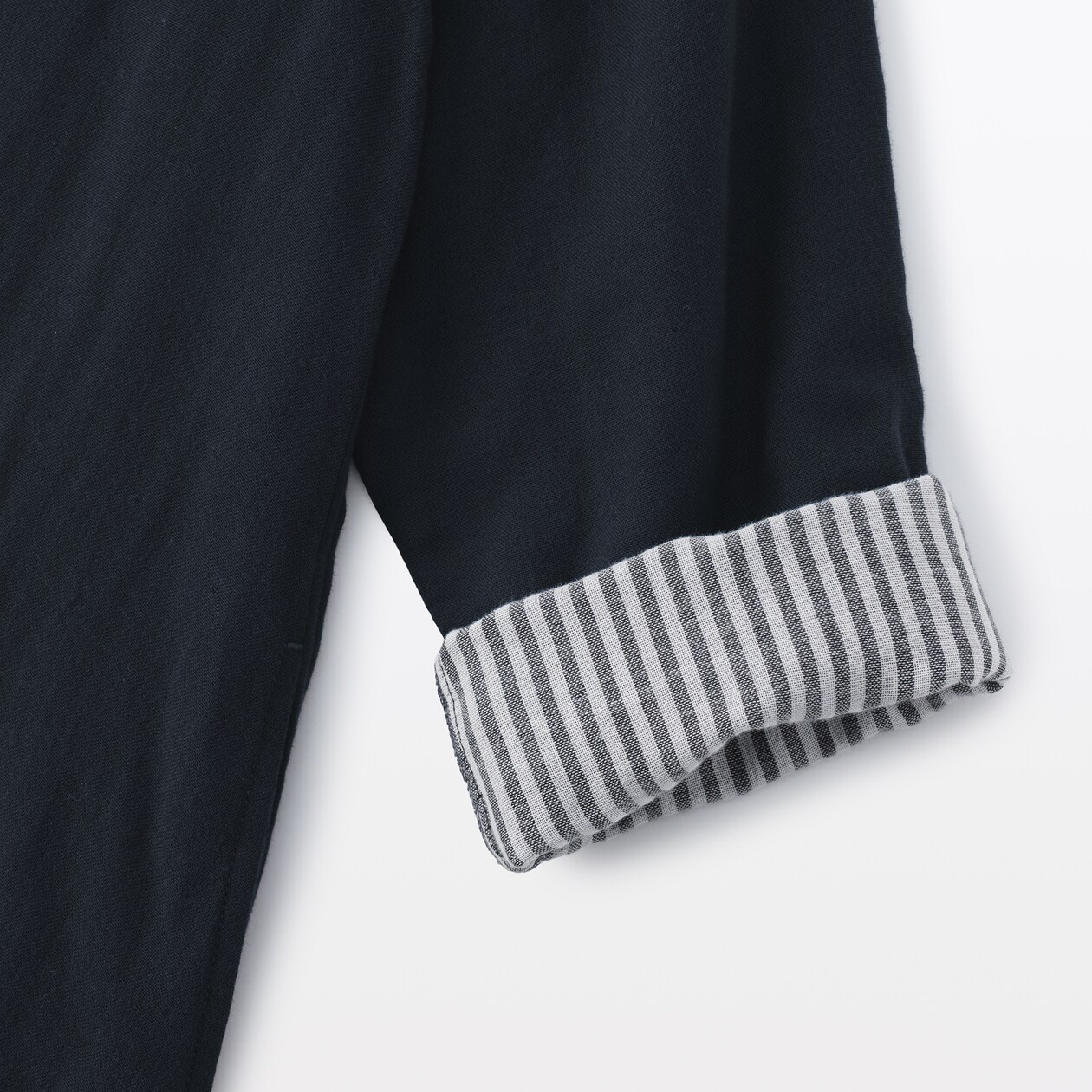 婦人　四重ガーゼ　長袖ワンピース