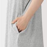 婦人　着るタオル　両面パイル　半袖ワンピース