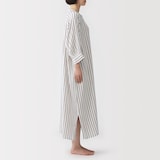 婦人　楊柳ガーゼ　五分袖ワンピース