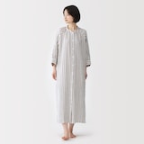 婦人　楊柳ガーゼ　五分袖ワンピース