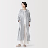 婦人　楊柳ガーゼ　五分袖ワンピース