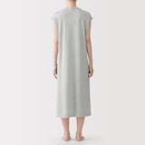 婦人　なめらか　涼感　フレンチスリーブワンピース