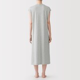 婦人　なめらか　涼感　フレンチスリーブワンピース