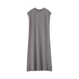 婦人　なめらか　涼感　フレンチスリーブワンピース