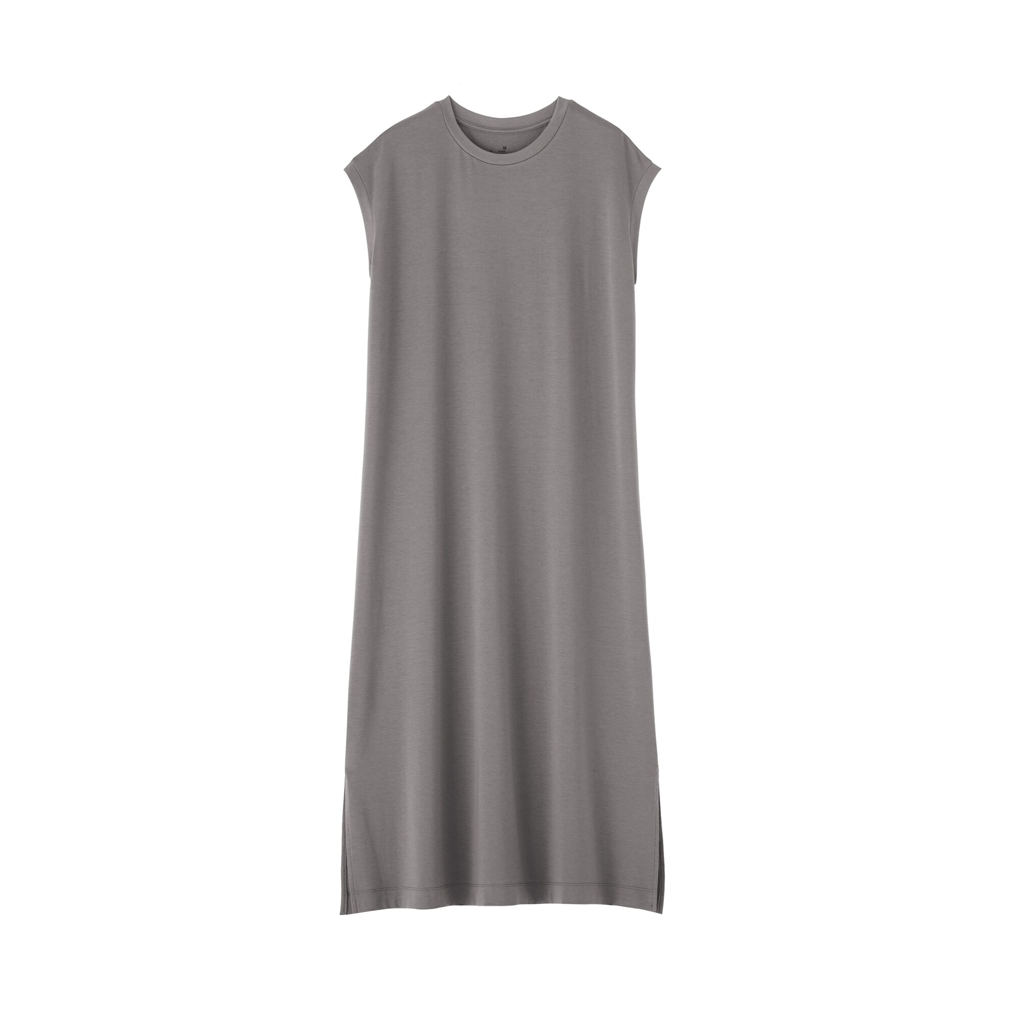 婦人　なめらか　涼感　フレンチスリーブワンピース