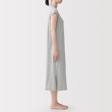 婦人　なめらか　涼感　フレンチスリーブワンピース