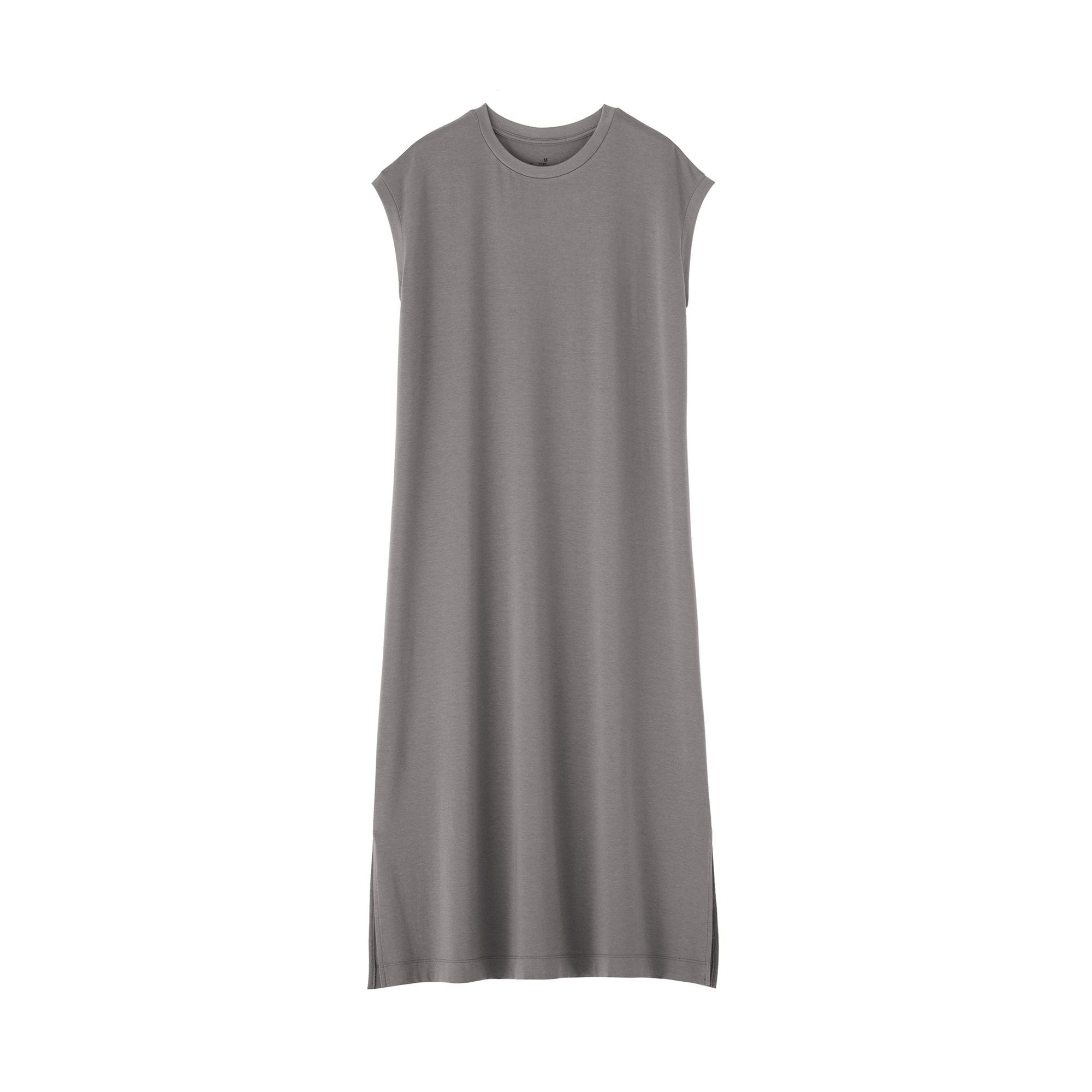 婦人　なめらか　涼感　フレンチスリーブワンピース