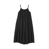 婦人　二重ガーゼ　ドットドビー　キャミワンピース