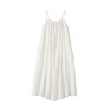 婦人　二重ガーゼ　ドットドビー　キャミワンピース