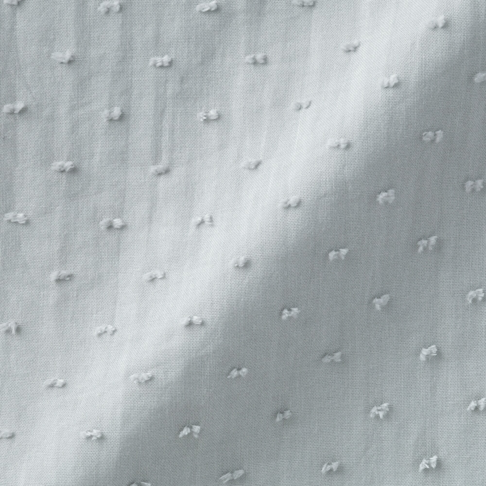 婦人　二重ガーゼ　ドットドビー　ロングカーディガン