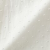 婦人　二重ガーゼ　ドットドビー　ロングカーディガン