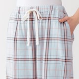 婦人　二重ガーゼ　半袖ルームウェアセット