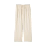 婦人　なめらかサテン　ロングパンツ