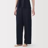 婦人　なめらかサテン　ロングパンツ