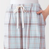 婦人　二重ガーゼ　半袖ルームウェアセット