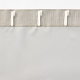 防炎・遮光性　二重織りノンプリーツカーテン