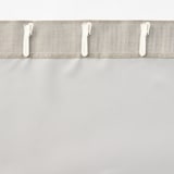 防炎・遮光性　二重織りノンプリーツカーテン