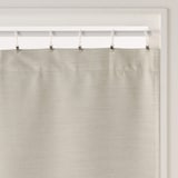 防炎・遮光性　二重織りノンプリーツカーテン