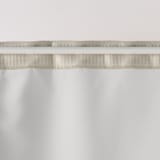 防炎・遮光性　二重織りノンプリーツカーテン