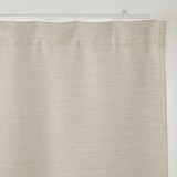 防炎・遮光性　二重織りノンプリーツカーテン