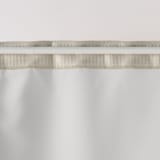 防炎・遮光性　二重織りノンプリーツカーテン