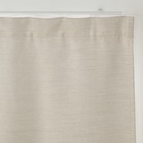 防炎・遮光性　二重織りノンプリーツカーテン