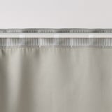 防炎・遮光性　ドビー織りノンプリーツカーテン