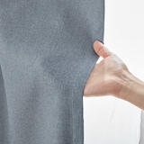 防炎・遮光性　ドビー織りノンプリーツカーテン