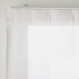 ポリエステルスラブボイルノンプリーツカーテン