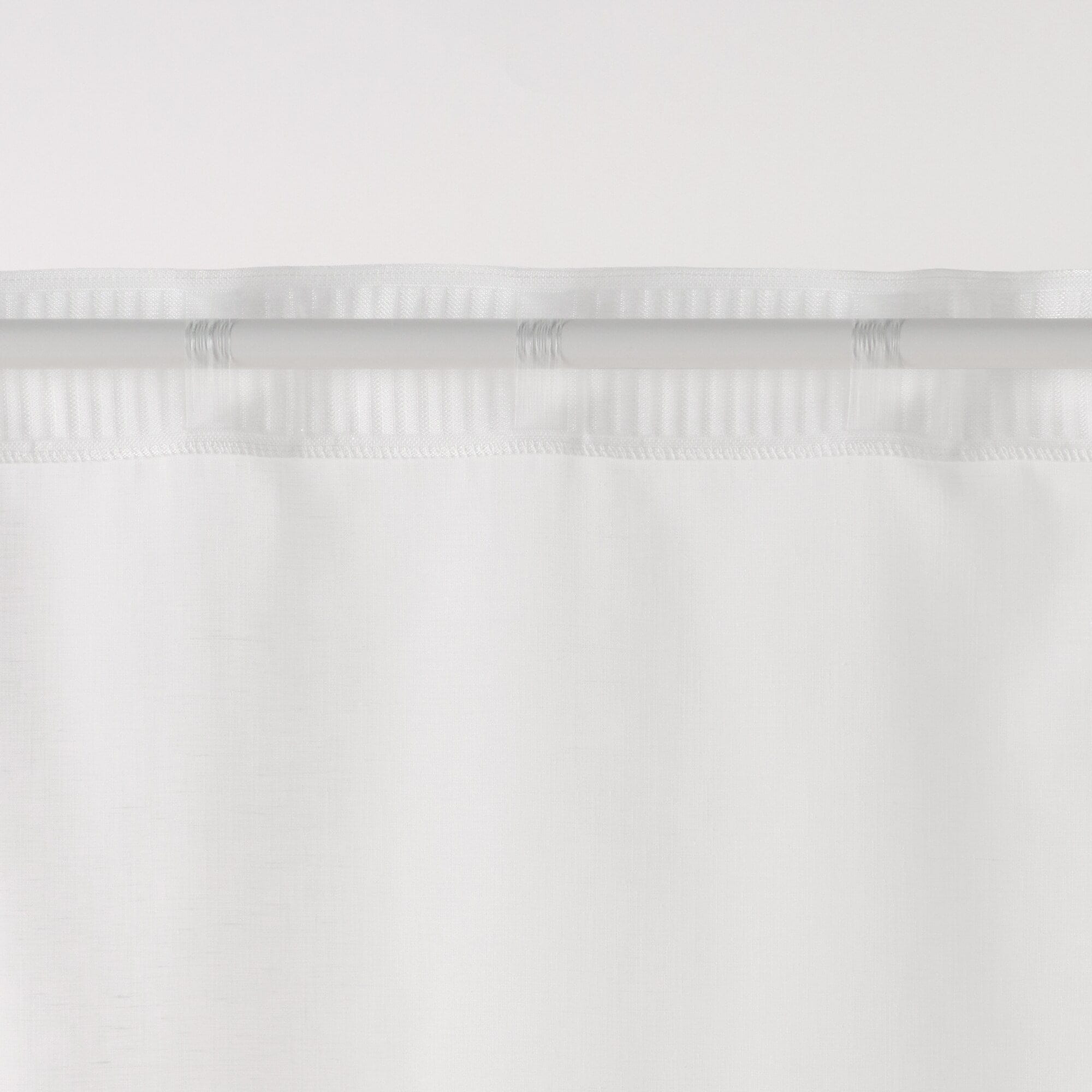 ポリエステルスラブボイルノンプリーツカーテン