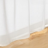 ポリエステルスラブボイルノンプリーツカーテン