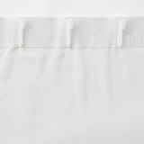 ポリエステルスラブボイルノンプリーツカーテン