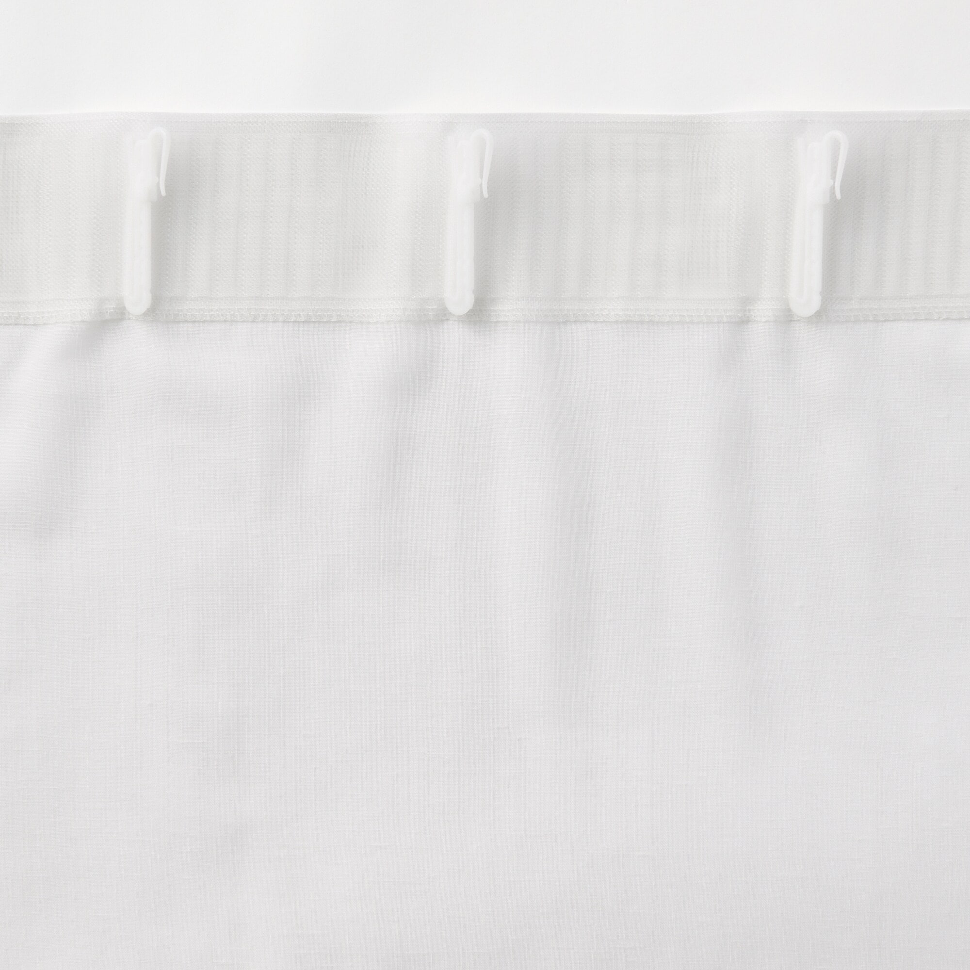 ポリエステルスラブボイルノンプリーツカーテン