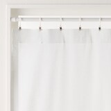 ポリエステルスラブボイルノンプリーツカーテン