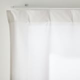 花粉をキャッチし熱を通しにくいレースノンプリーツカーテン