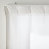 花粉をキャッチし熱を通しにくいレースノンプリーツカーテン