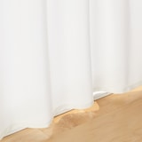 熱を通しにくく透けにくいレースノンプリーツカーテン