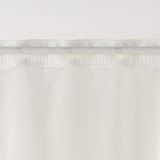 熱を通しにくく透けにくいレースノンプリーツカーテン